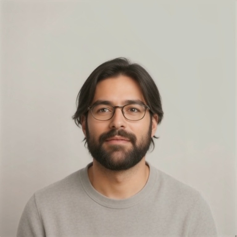 Jim Arvanitidis, AI twin portrait